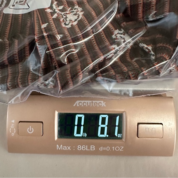 Vintage 70s Double Knit Polyester Flare Pants Floral Stripe Retro Disco Boho 16 - Picture 8 of 8